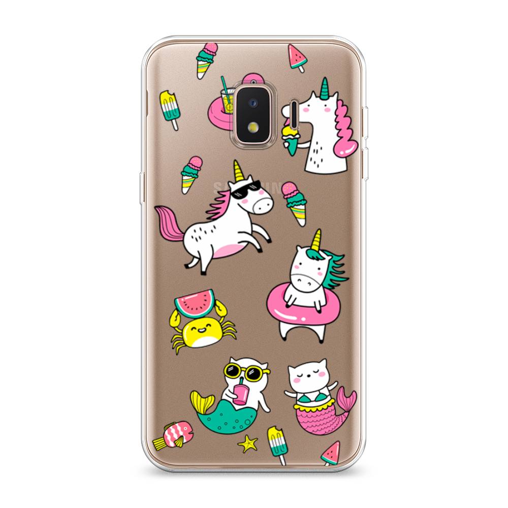 

Чехол Awog на Samsung Galaxy J2 Core (2018 / Самсунг J2 Core (2018 "На отдыхе", Разноцветный, 2100550-2