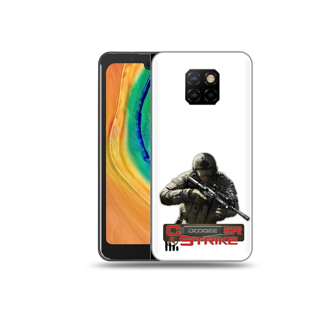 

Чехол MyPads Tocco для Doogee S88 Plus Контра, Прозрачный, Tocco