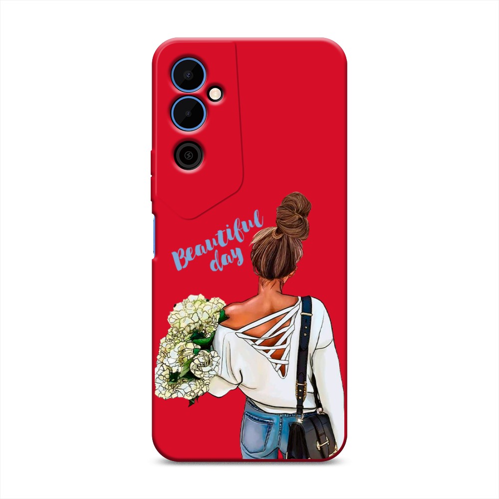 

Чехол Awog на Tecno Pova Neo 2 "Beautiful day vector", Коричневый;белый;зеленый, 302453-1