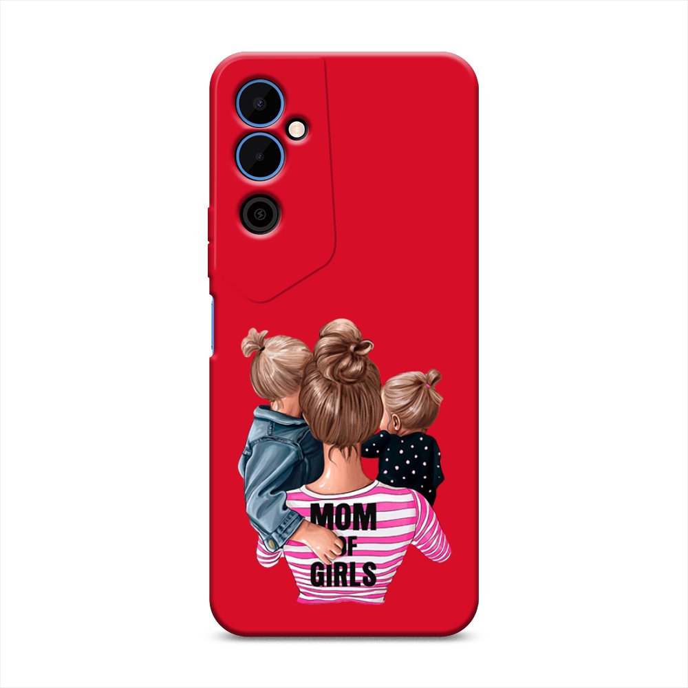 

Чехол Awog на Tecno Pova Neo 2 "Mom of Girls", Разноцветный, 302453-1