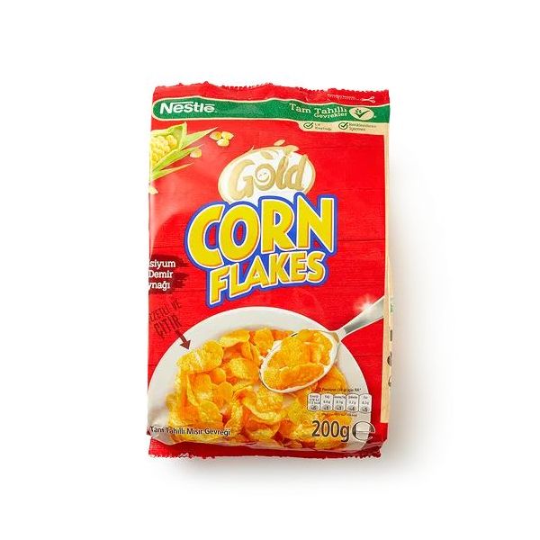 Хлопья Nestle Gold Corn Flakes кукурузные 200 г