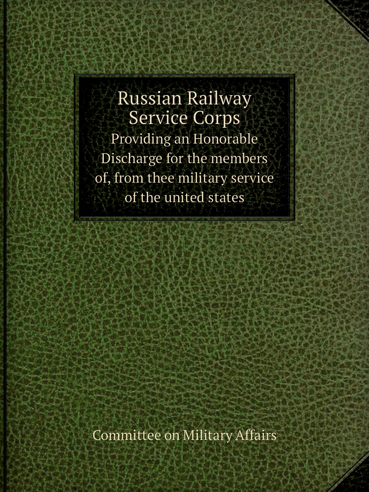 

Russian Railway Service Corps