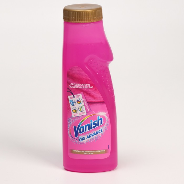 

Пятновыводитель Vanish Oxi Advance, гель, кислородный, 400 мл