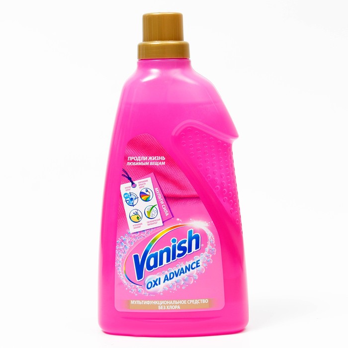 

Пятновыводитель для тканей Vanish Oxi Advance, гель, 1,5 л