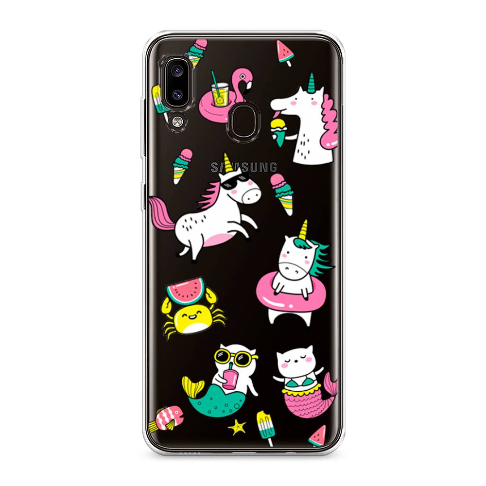 

Чехол Awog на Samsung Galaxy A30/A20 "На отдыхе", Разноцветный, 27550-2