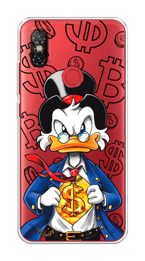 

Чехол на Xiaomi Mi 6X/A2 "Scrooge Goldman", Черный;белый;синий, 33250-1