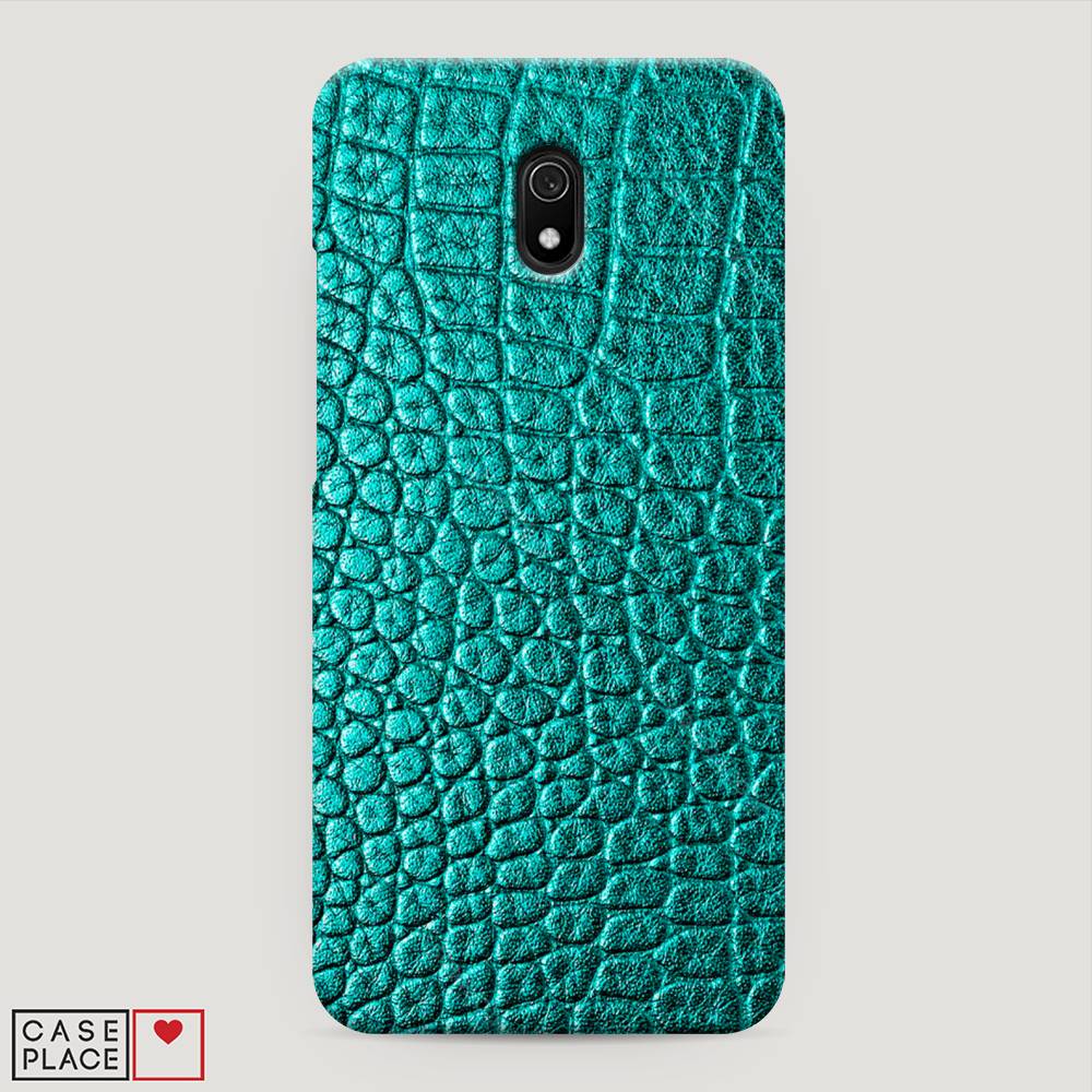 

Пластиковый чехол "Бирюзовая змея" на Xiaomi Redmi 8A, 37220-2