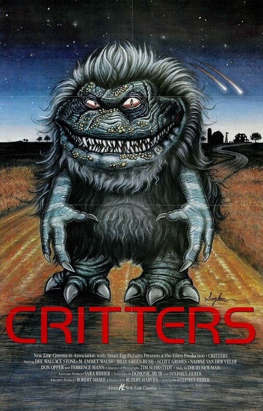 

Постер к фильму "Зубастики" (Critters) A3