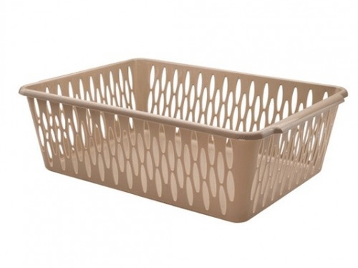

Корзинка Light L 380х275х120мм кофейный BQ2014КФ(пластик)