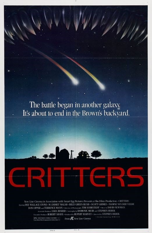 

Постер к фильму "Зубастики" (Critters) A4