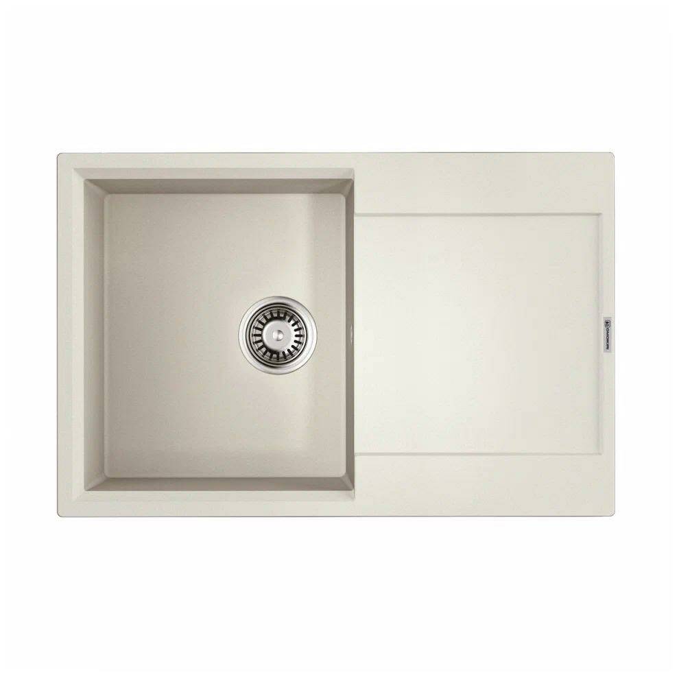 

Кухонная мойка Omoikiri Daisen 78T-WH белый 4993522, Daisen с крылом