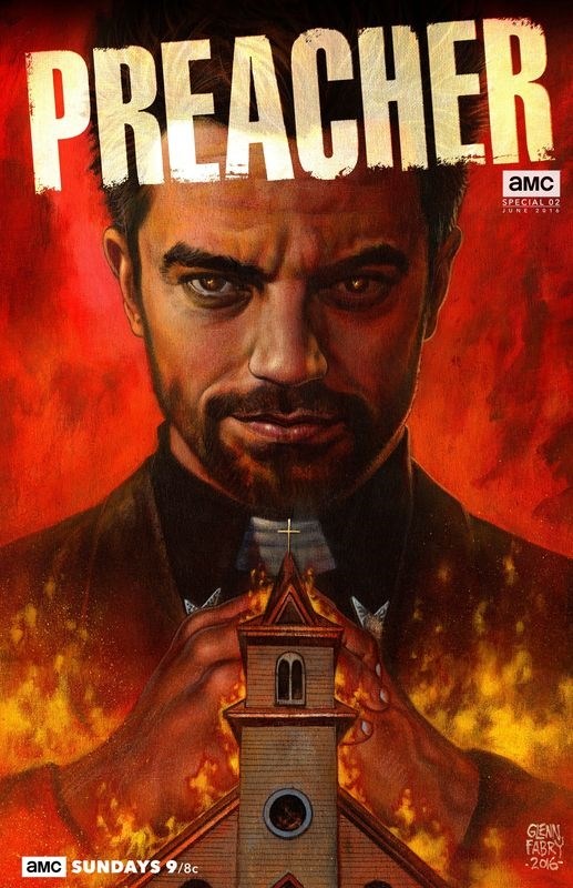 

Постер к сериалу "Проповедник" (Preacher) Оригинальный 27,9x43,2 см