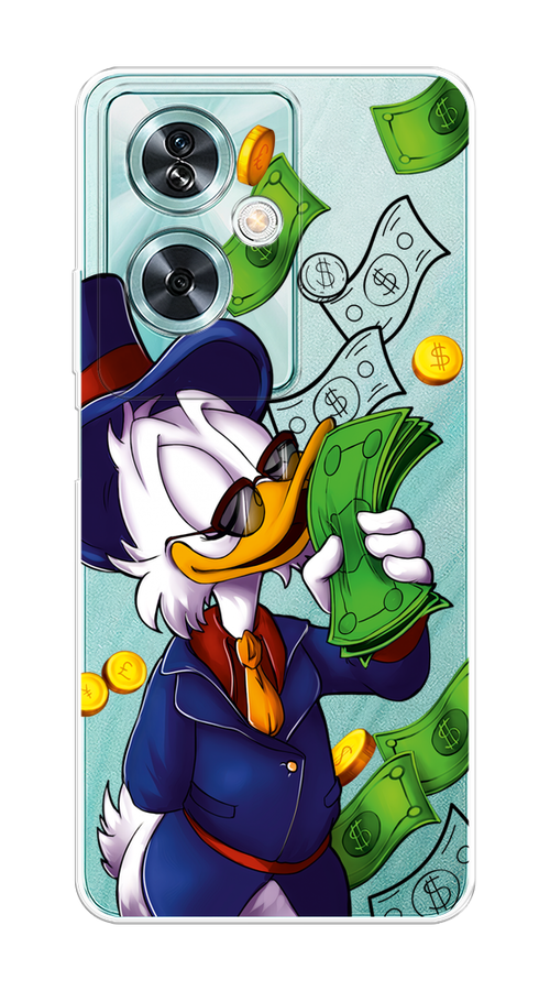 

Чехол на OnePlus Nord N30 SE "Scrooge McDuck with Money", Синий;зеленый;белый, 154950-1