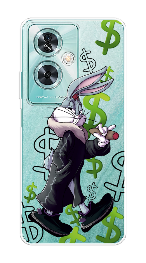 

Чехол на OnePlus Nord N30 SE "Rich Bugs Bunny", Зеленый;черный;голубой, 154950-1