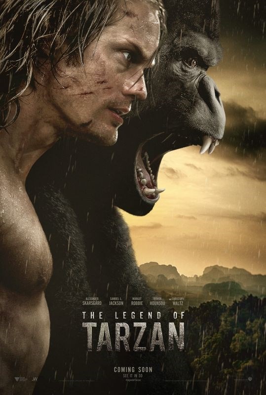 

Постер к фильму "Тарзан. Легенда" (The Legend of Tarzan) 50x70 см