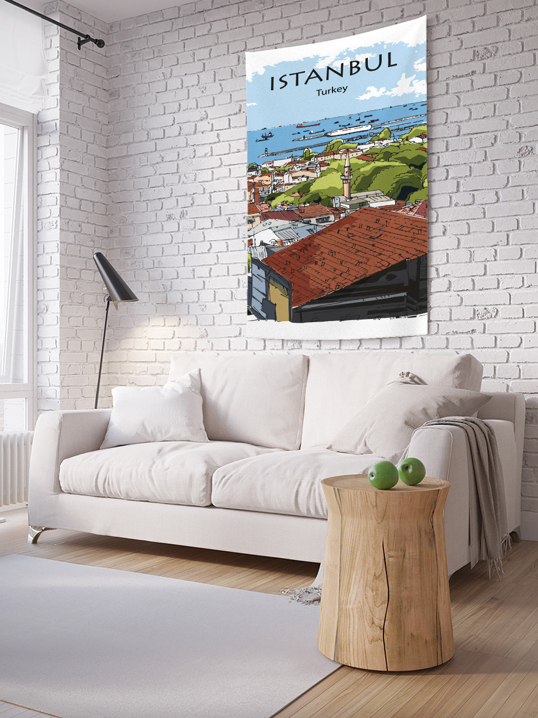 

Вертикальное фотопанно на стену JoyArty Морской Стамбул 150x200 см, Морской Стамбул