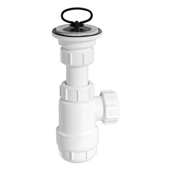 

Сифон бутылочный с выпуском (1 1/4"x32мм) McAlpine MRW2L, Белый, MRW2L