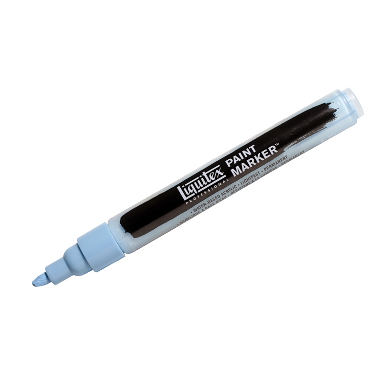 Маркер Liquitex Paint marker Fine 4620680 2 мм скошенный синий, (фиолетовый оттенок)