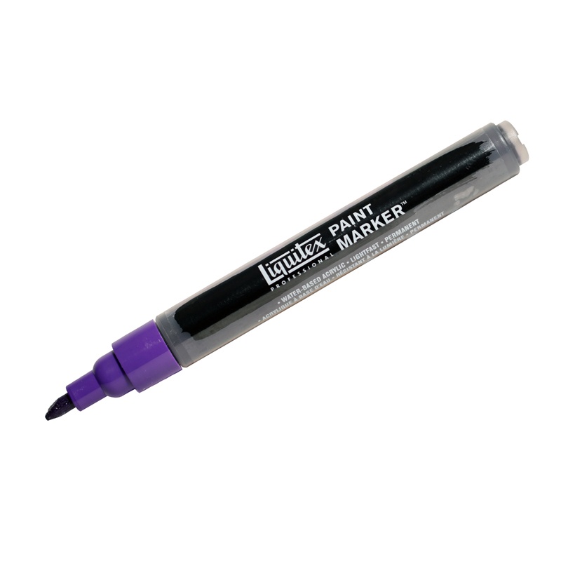 фото Маркер liquitex paint marker fine 4620186 2 мм скошенный фиолетовый