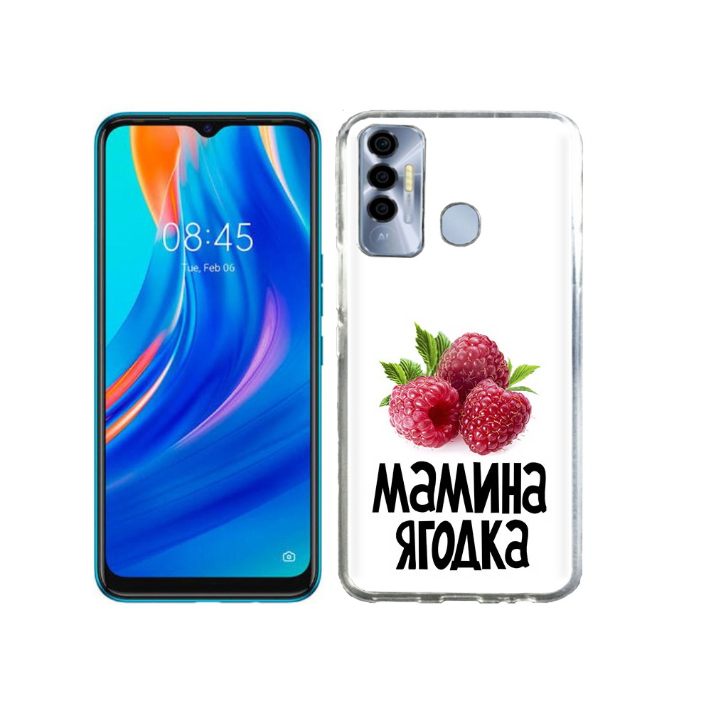 

Чехол MyPads Tocco для Tecno Spark 7P мамина ягодка, Прозрачный, Tocco