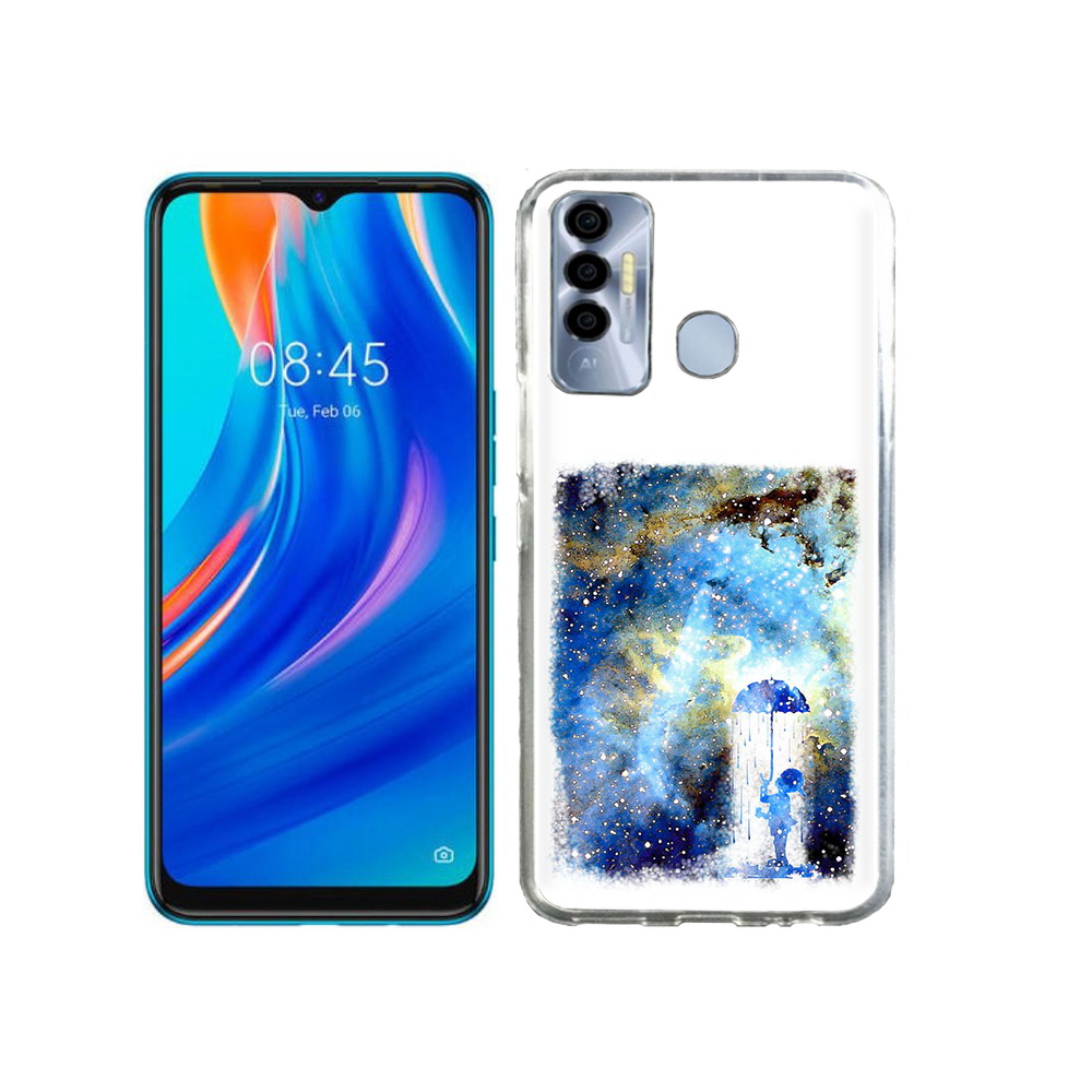 

Чехол MyPads Tocco для Tecno Spark 7P мальчик в небе, Прозрачный, Tocco