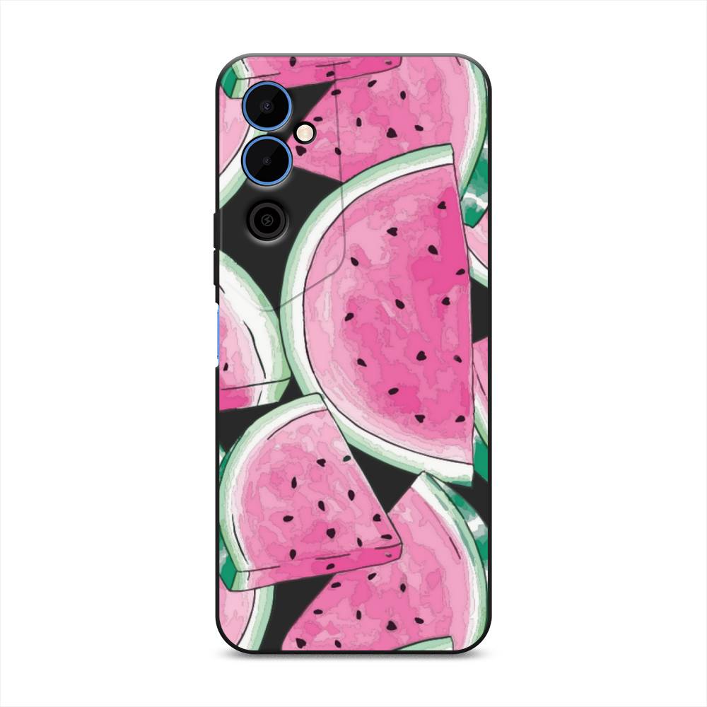 

Чехол Awog на Tecno Pova Neo 2 "Акварельные арбузы", Зеленый;белый;розовый, 302452-1