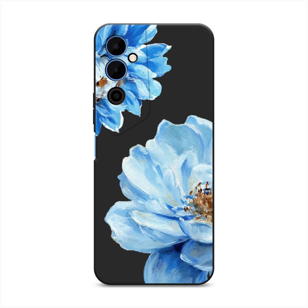 

Чехол Awog на Tecno Pova Neo 2 "Голубые клематисы", Голубой, 302452-1