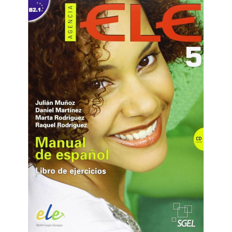 фото Книга agencia ele 5 cuaderno de ejercicios + cd sgel