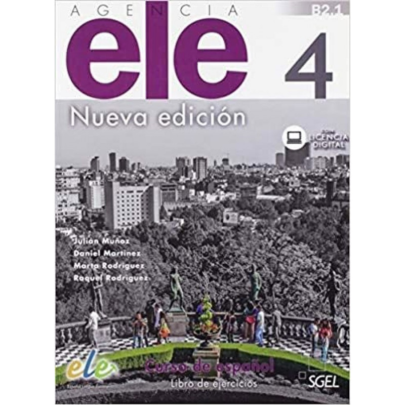 фото Книга agencia ele 4 cuaderno de ejercicios + web acces sgel