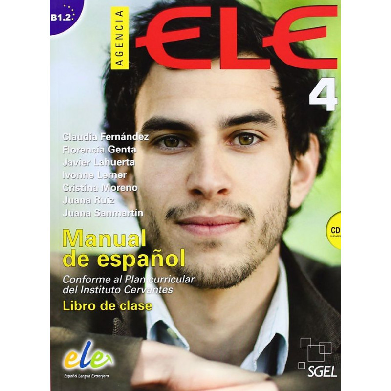 фото Книга agencia ele 4 libro del alumno + cd sgel