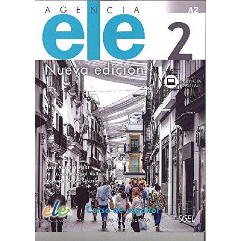 фото Книга agencia ele 2 nueva edition. cuaderno de ejercicios + web access sgel