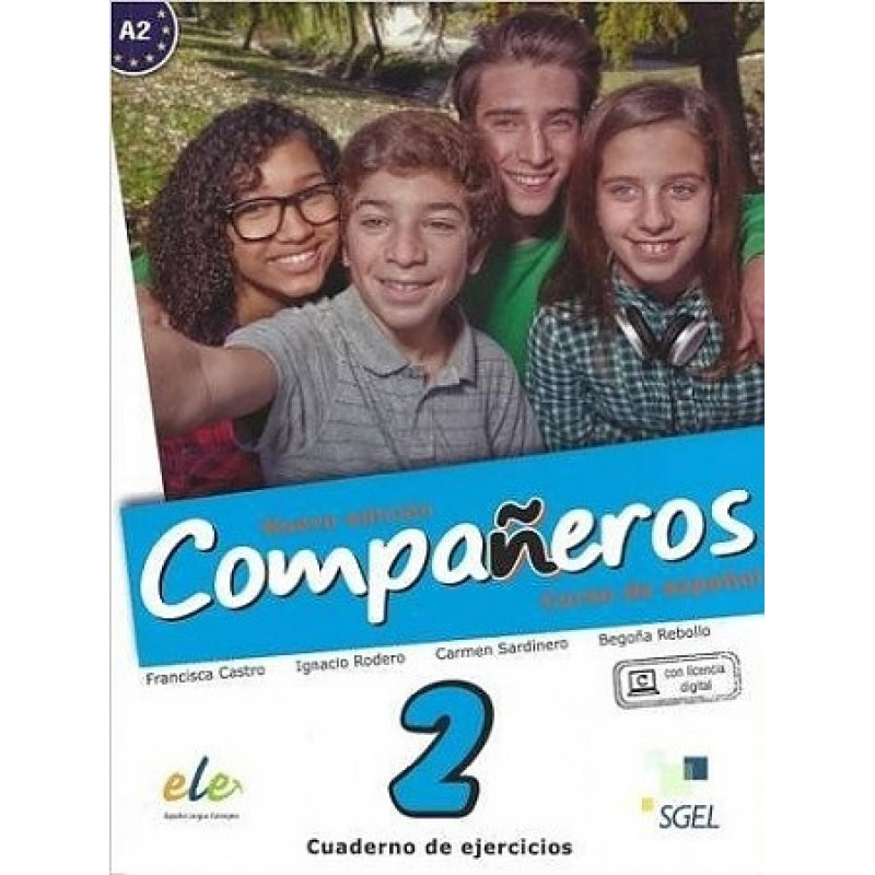 фото Книга companeros 2. nueva ediciуn. cuaderno de ejercicios sgel