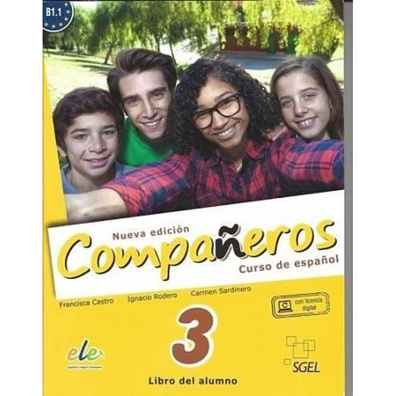 фото Книга companeros 3. nueva ediciуn. libro del alumno sgel