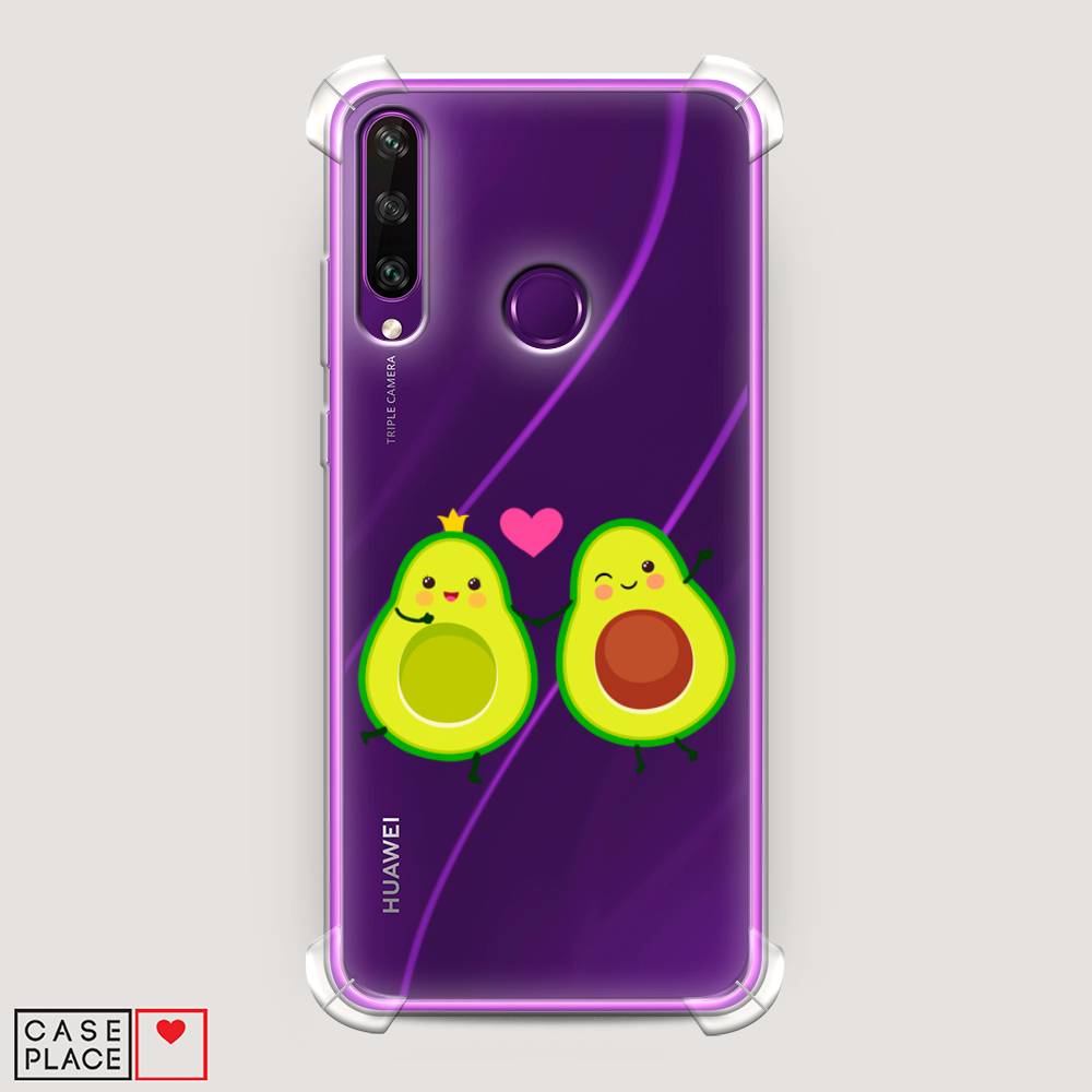 

Чехол Awog на Huawei Y6p "Авокадо любят", Зеленый;коричневый;розовый, 6103251-1