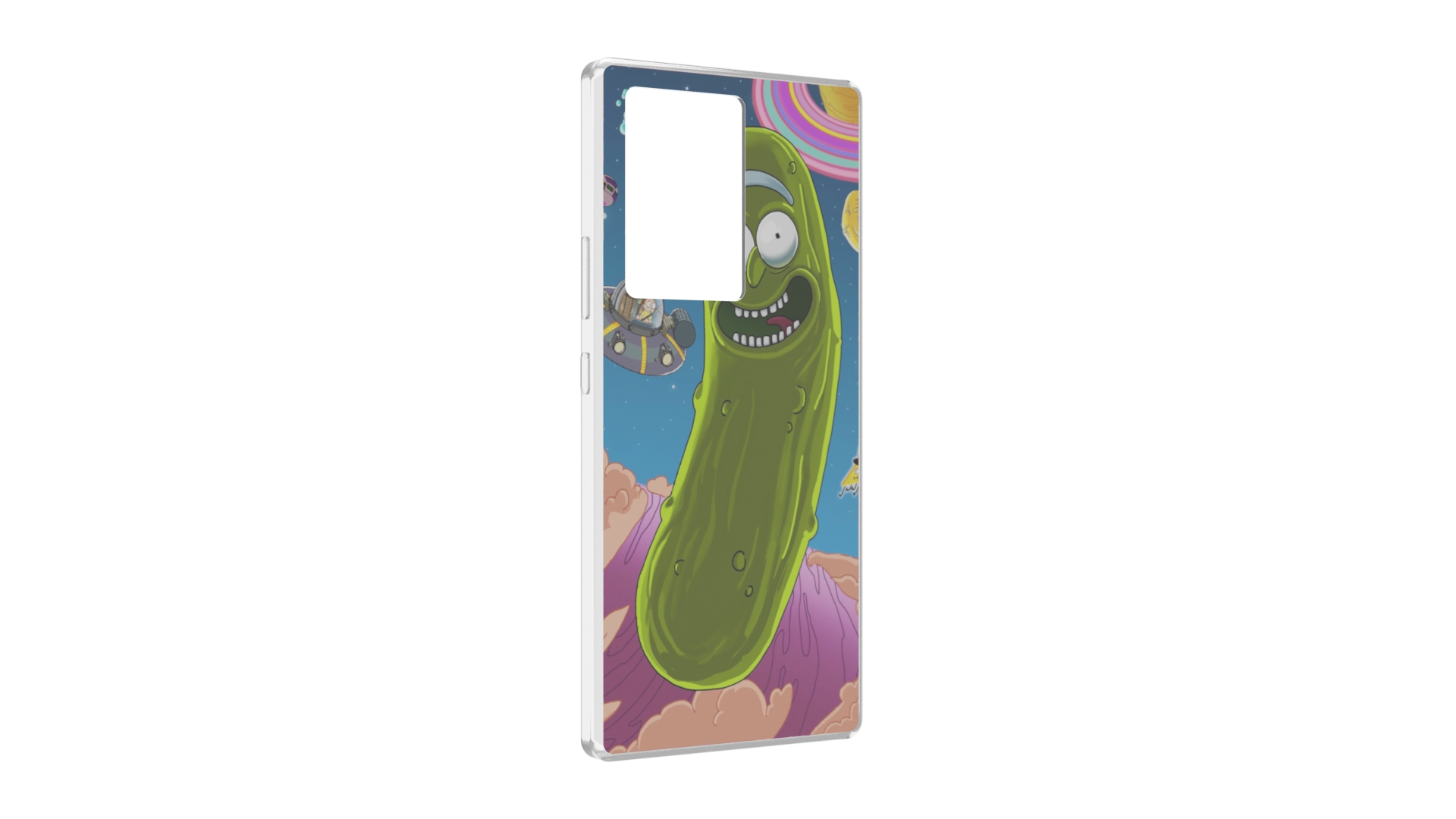 

Чехол MyPads Рик огурец для ZTE Nubia Z40 Pro, Прозрачный, Tocco