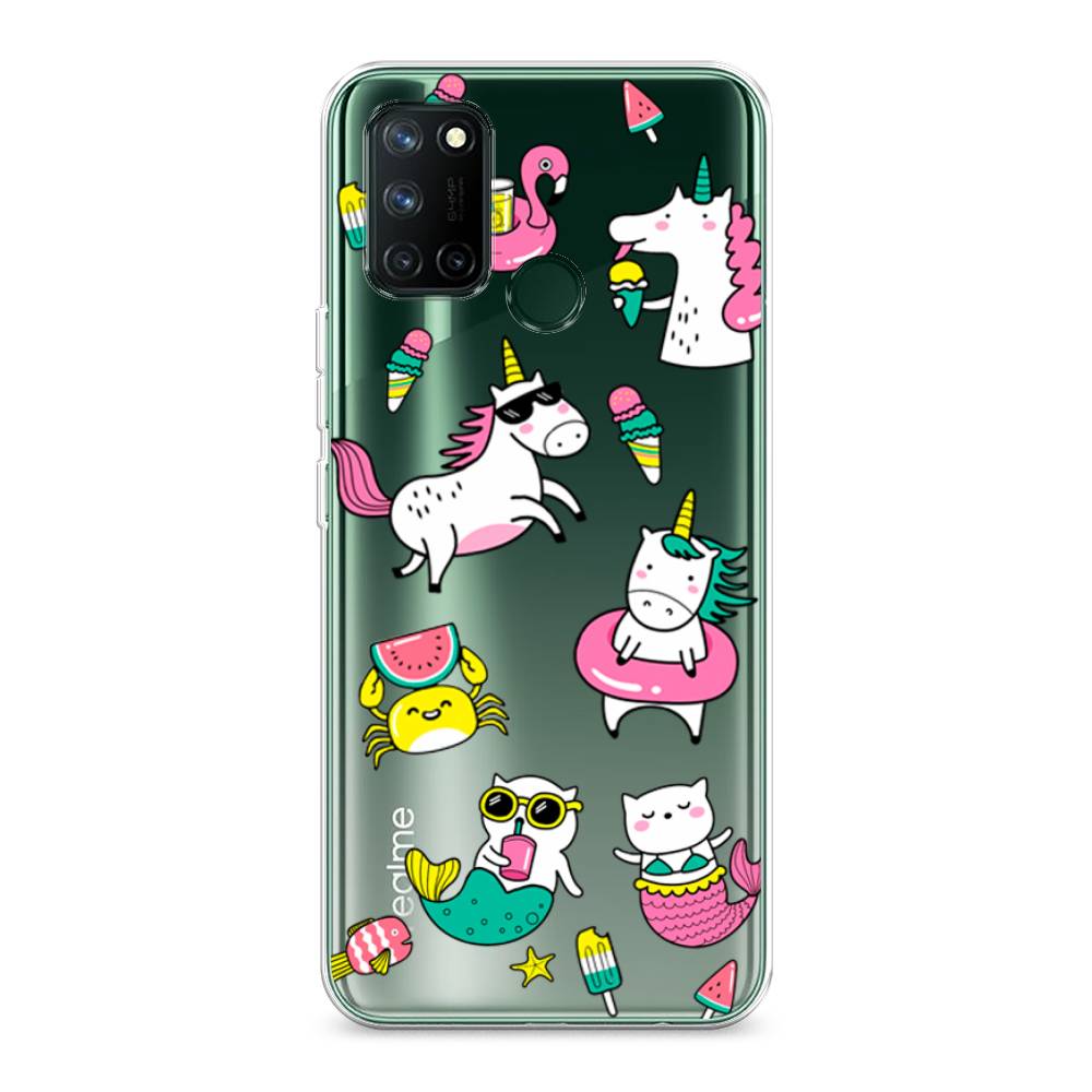 

Чехол Awog на Realme 7i "На отдыхе", Разноцветный, 253950-2