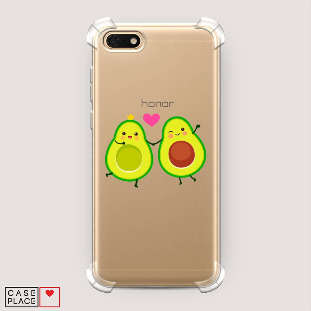

Чехол Awog на Huawei Y5 Prime 2018 "Авокадо любят", Зеленый;коричневый;розовый, 66351-1