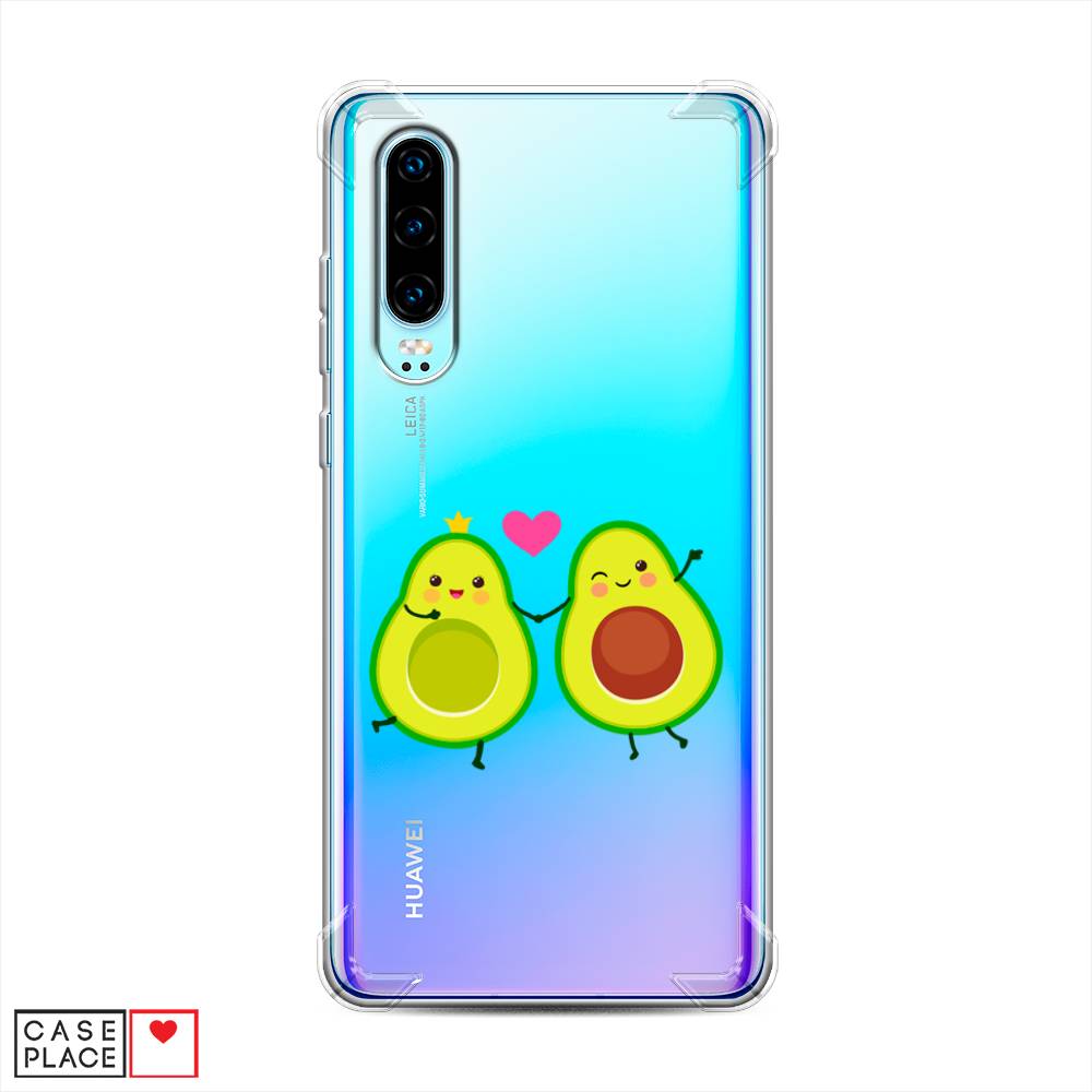 

Чехол Awog на Huawei P30 "Авокадо любят", Зеленый;коричневый;розовый, 68551-1