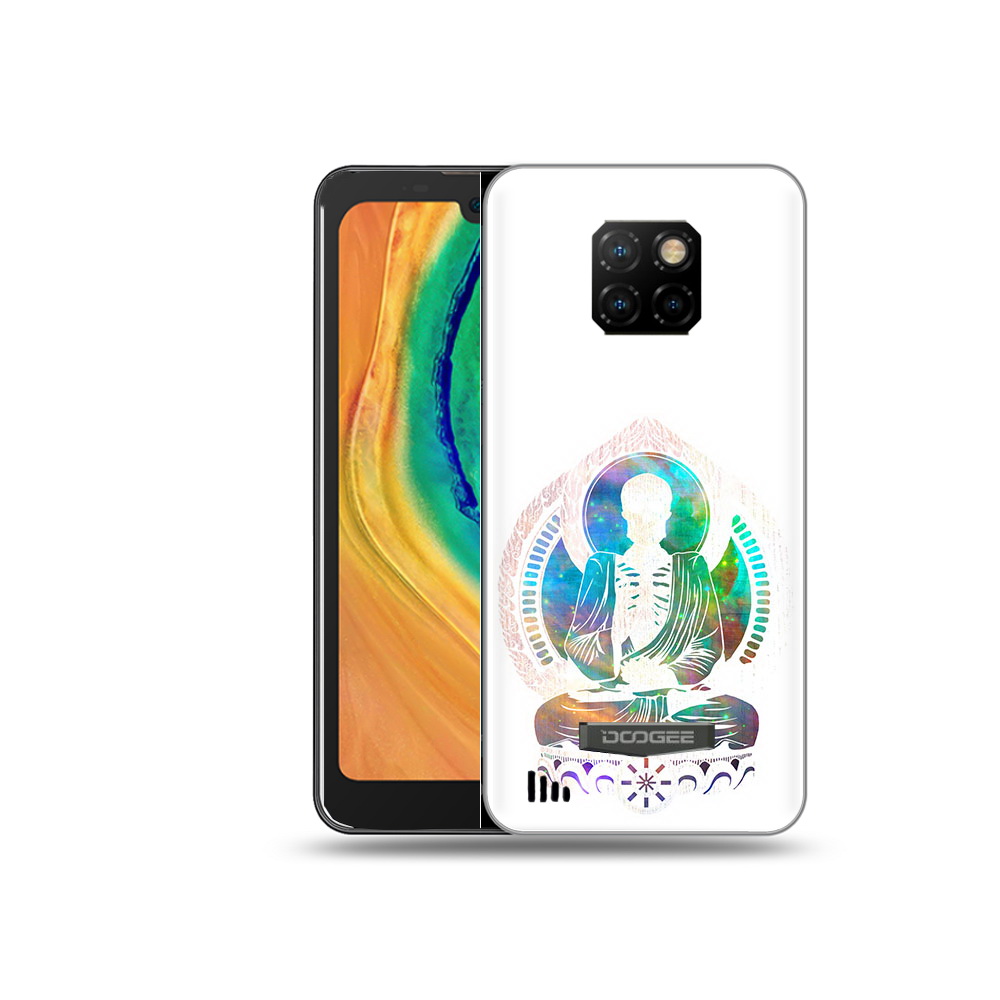 

Чехол MyPads Tocco для Doogee S88 Plus умный скелет, Прозрачный, Tocco