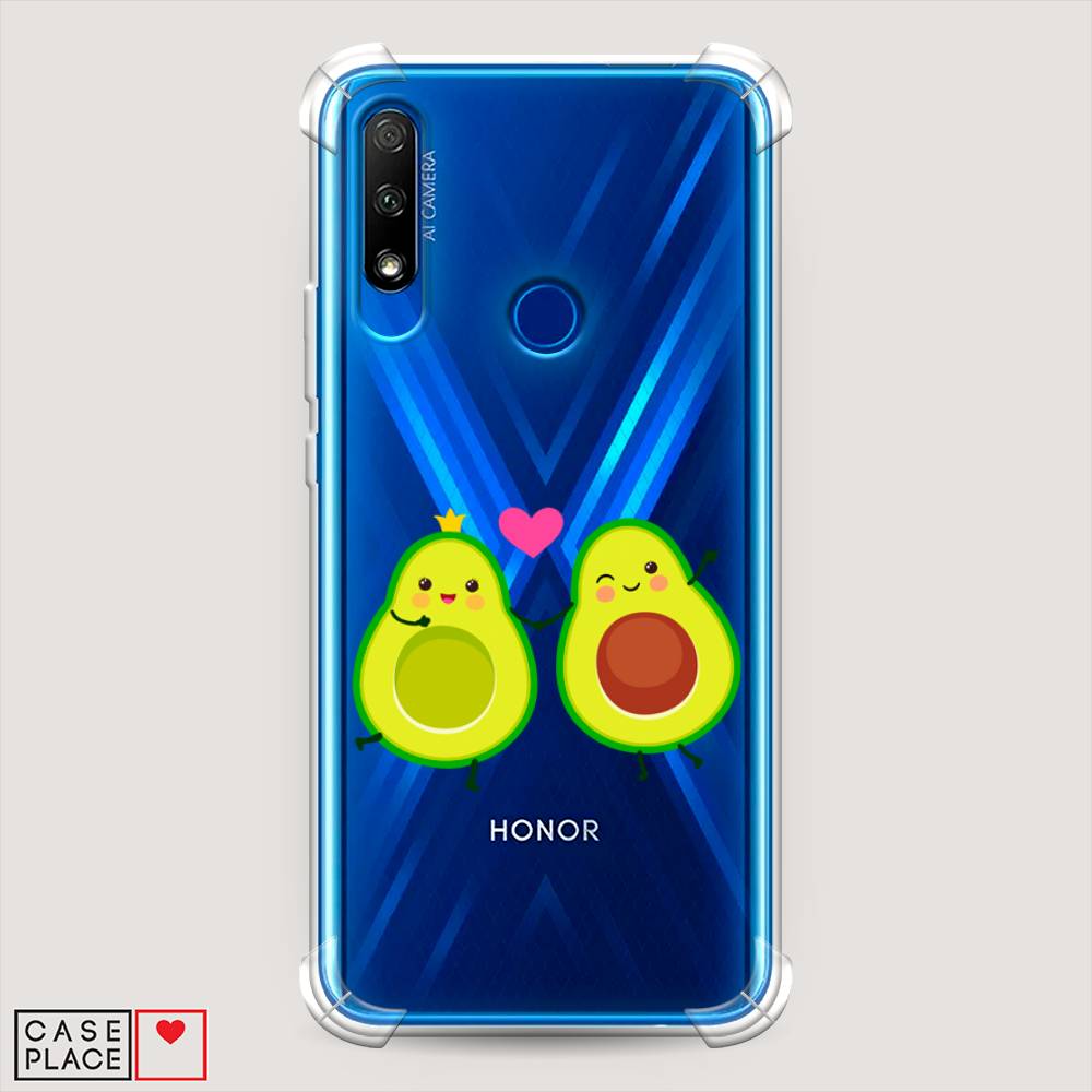 

Чехол Awog на Honor 9X "Авокадо любят", Зеленый;коричневый;розовый, 69951-1