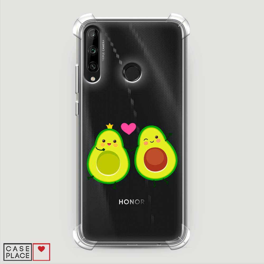 

Чехол Awog на Honor 9C "Авокадо любят", Зеленый;коричневый;розовый, 612551-1