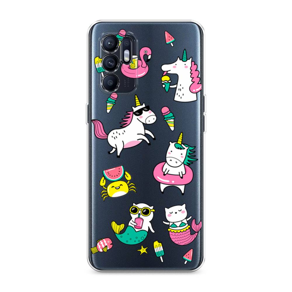 

Чехол Awog на Oppo Reno 6 4G "На отдыхе", Разноцветный, 257850-2