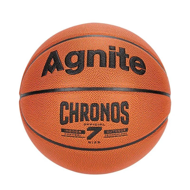 Мяч баскетбольный Agnite Agnite PU Basketball (Chronos) №7 оранжевый