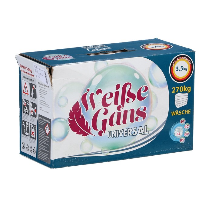 

Стиральный порошок WEISSE GANS, Universal 3,5 кг
