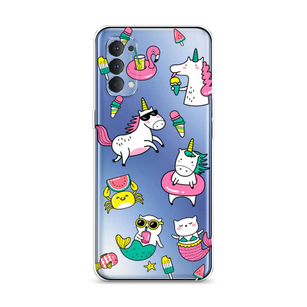 

Чехол Awog на Oppo Reno 4 4G "На отдыхе", Разноцветный, 259450-2
