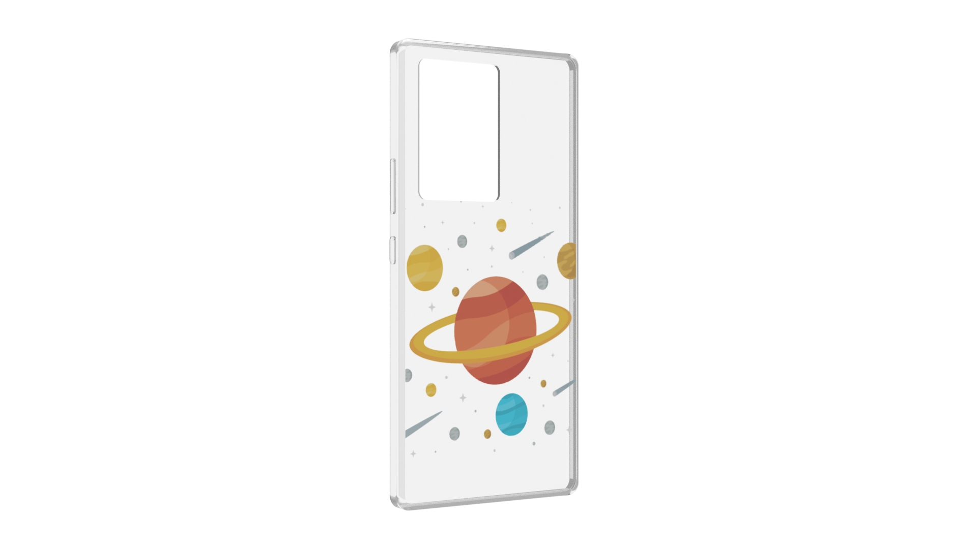

Чехол MyPads Планета-Сатурн для ZTE Nubia Z40 Pro, Прозрачный, Tocco