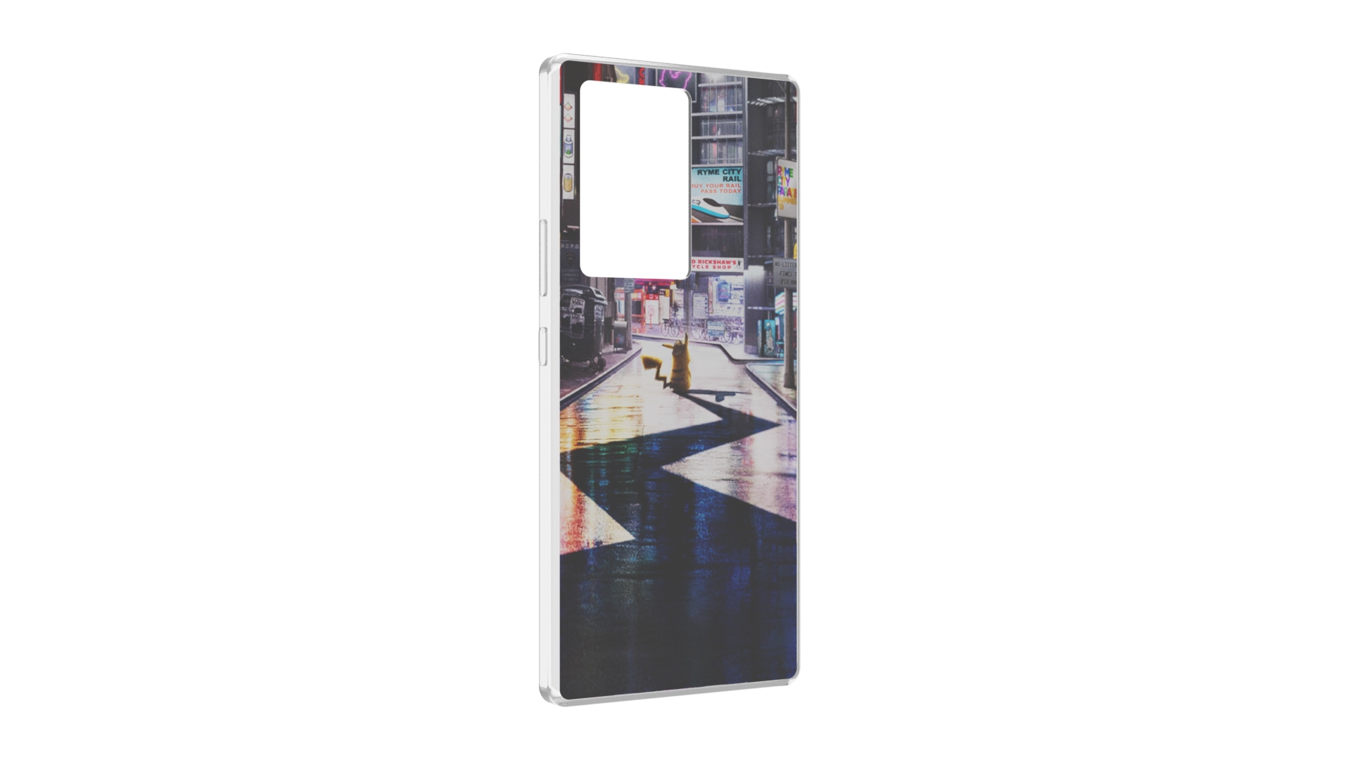

Чехол MyPads Пикачу-в-городе для ZTE Nubia Z40 Pro, Прозрачный, Tocco