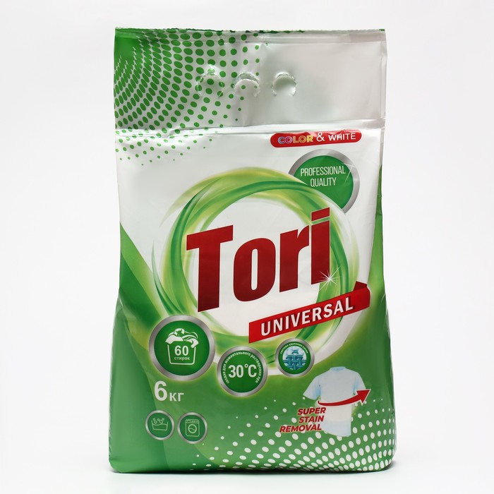 

Стиральный порошок Tori 6 кг