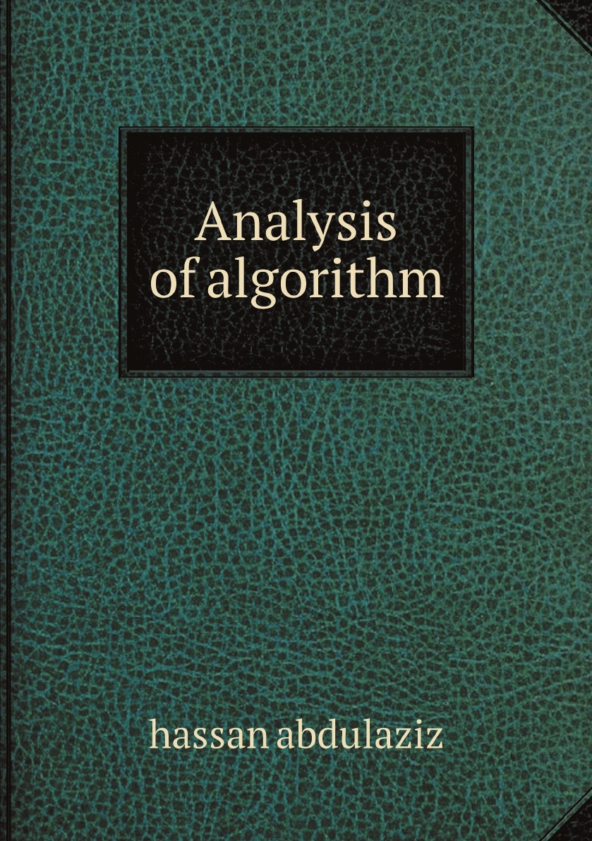 

Analysis of algorithm