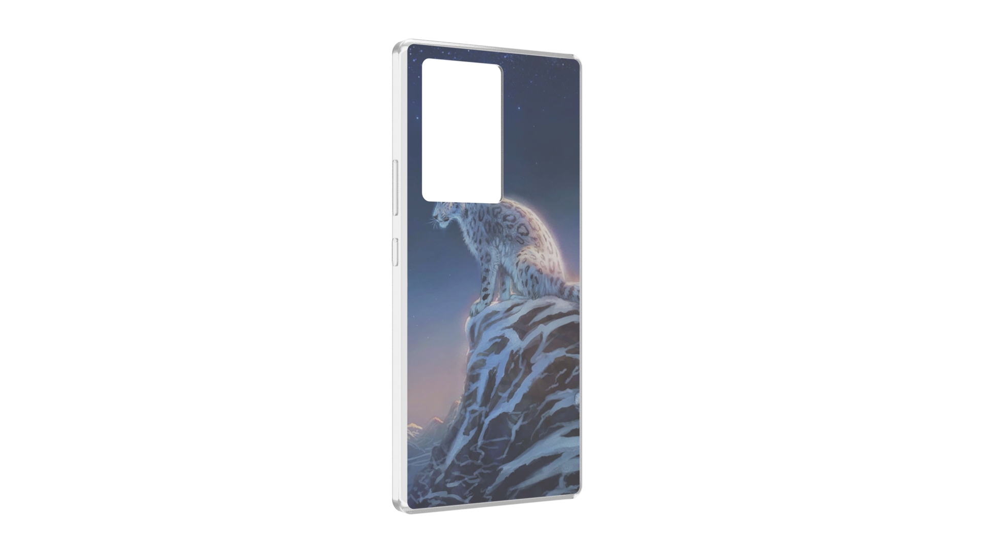 

Чехол MyPads Одинокий-Барс для ZTE Nubia Z40 Pro, Прозрачный, Tocco